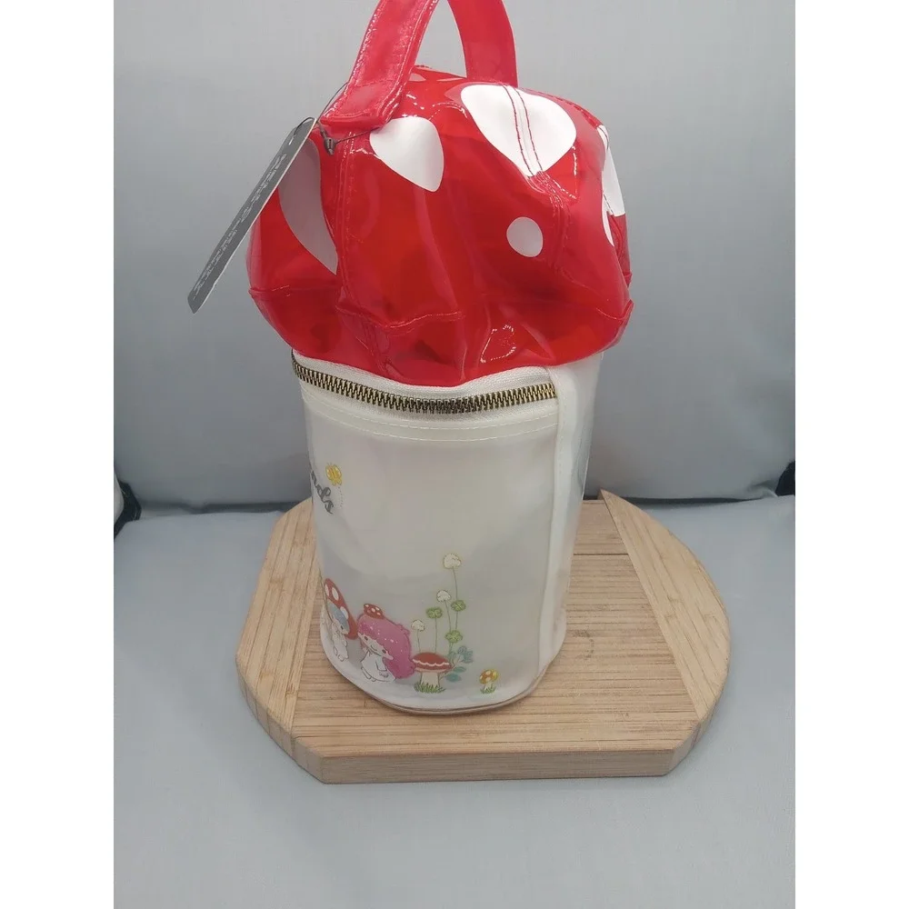 Sanrio Hello Kitty & Friends Mushroom Cosmetic Makeup Bag 12